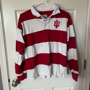 Vintage Indiana University Long sleeve with collar